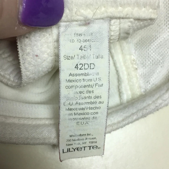 Lilyette bra 42DD Light cream color - Picture 2 of 6
